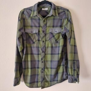 Western Stitch Flannel / Plaid Shirt - Size S